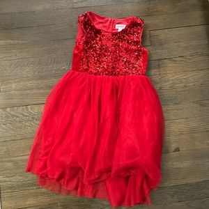 Girls Red Dress